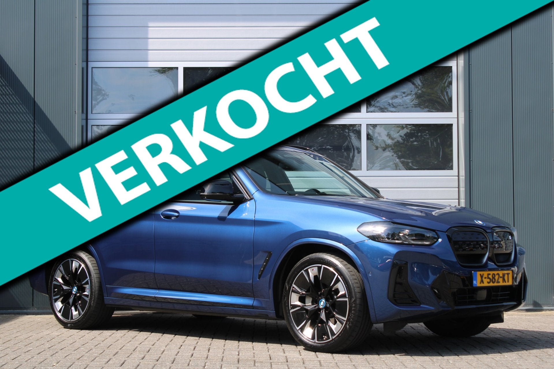 BMW IX3 High Executive 80 kWh M-Sport VERKOCHT ! ! !, Auto's, Dealer onderhouden, Achterwielaandrijving, Gebruikt, 2155 kg