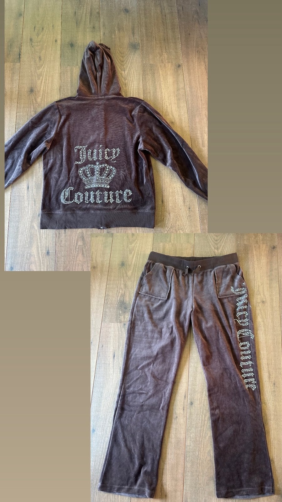 Juicy Couture pak bruin, Ophalen of Verzenden, Zo goed als nieuw, Bruin