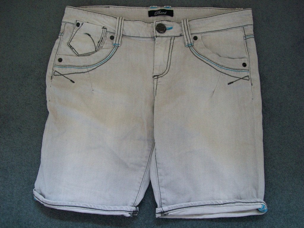korte spijkerbroek maat 36, Kort, Blauw, Phard, Ophalen of Verzenden