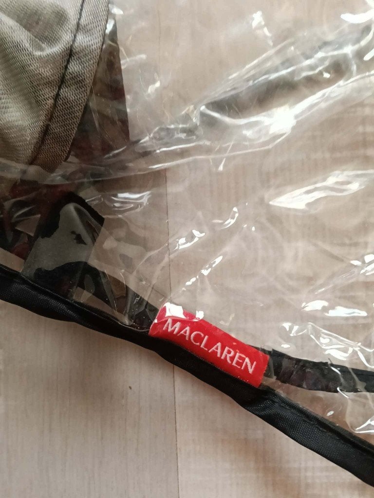 Maclaren regenhoes buggy, Ophalen of Verzenden, Zo goed als nieuw, Maclaren, Regenhoes