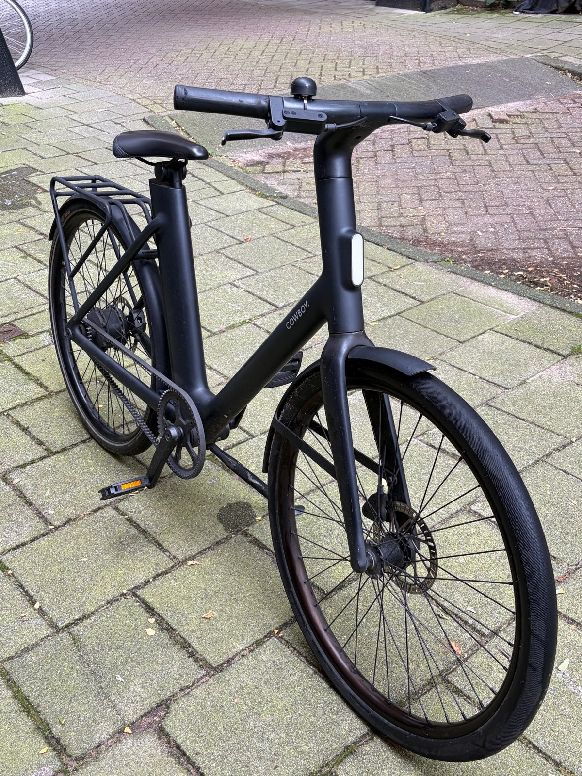 Cowboy Cruiser 4 ST - Zwart - Inclusief ABUS kettingslot, Ophalen, Gebruikt, 51 tot 55 cm, 50 km per accu of meer