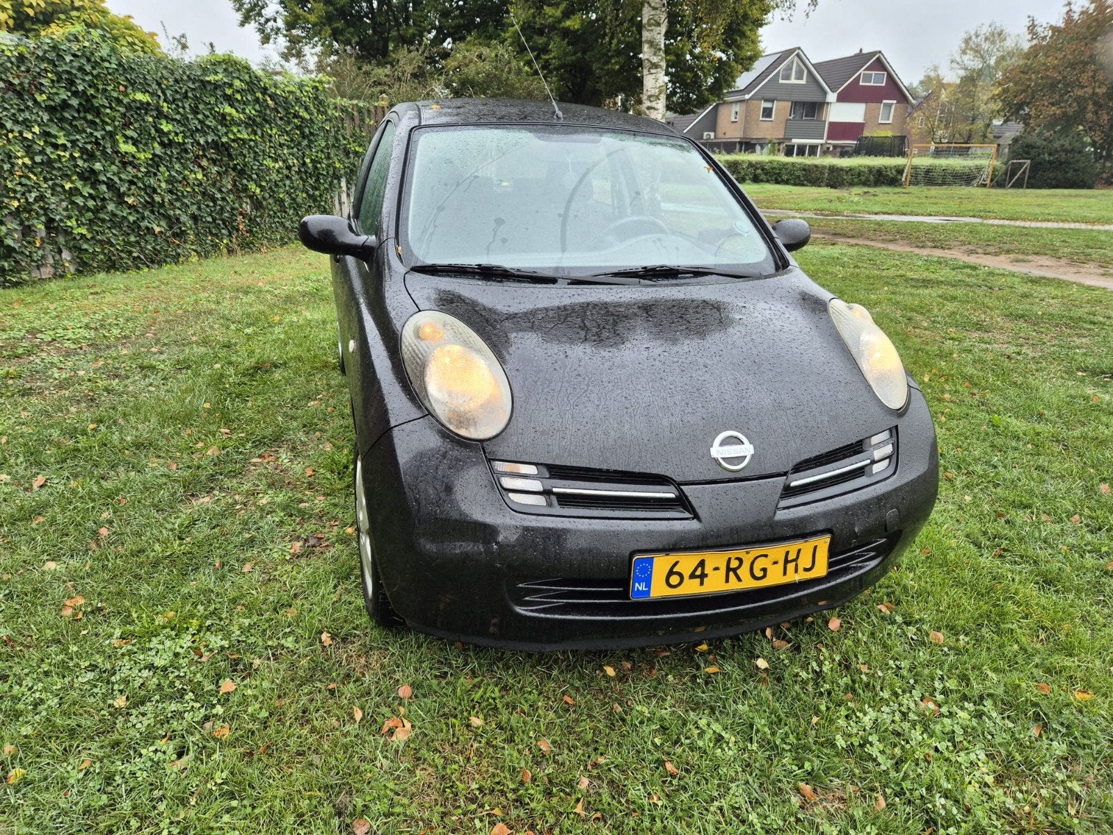 Nissan Micra 1.2 59KW 3DR 2005 Zwart, Auto's, Voorwielaandrijving, 31 €/maand, 4 cilinders, Zwart