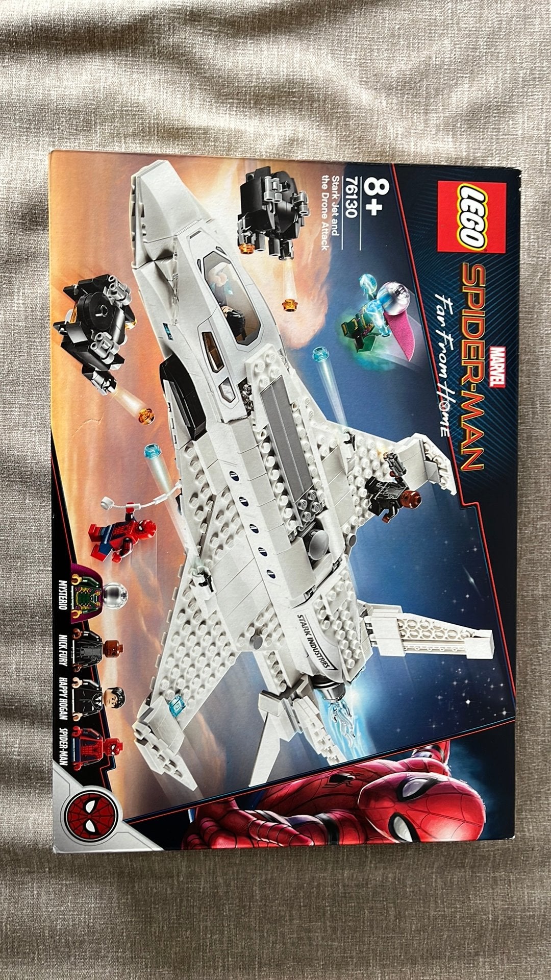 Lego Spider-Man stark jet and the drone attack (76130), Ophalen, Zo goed als nieuw