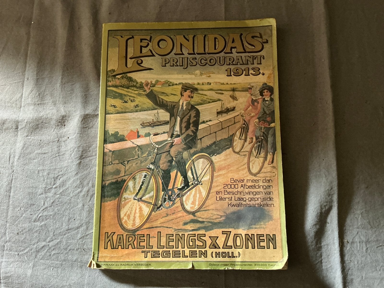 Leonidas Prijscourant 1913 - facsimile/heruitgave (1973), Ophalen of Verzenden, Gelezen, Catalogus