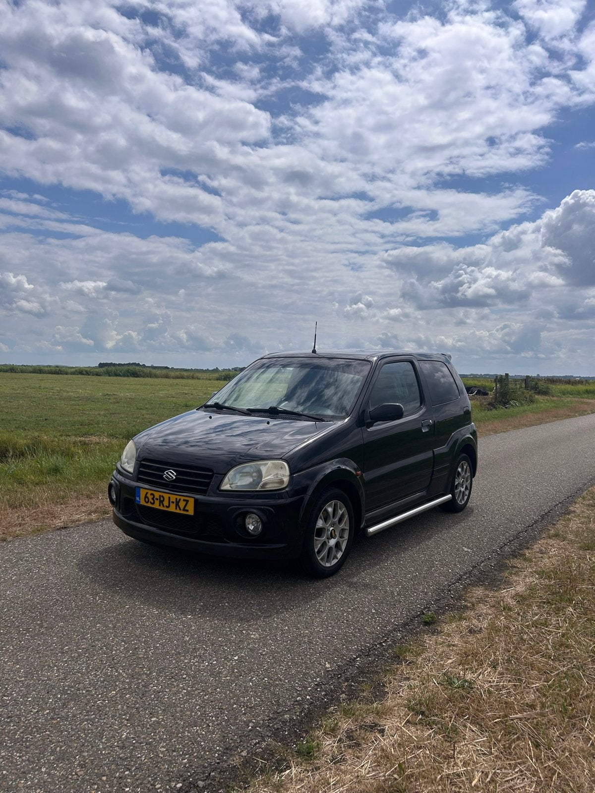 Suzuki Ignis Sport 1.5 3D 2005 Zwart, Auto's, Voorwielaandrijving, 31 €/maand, 4 cilinders, Zwart