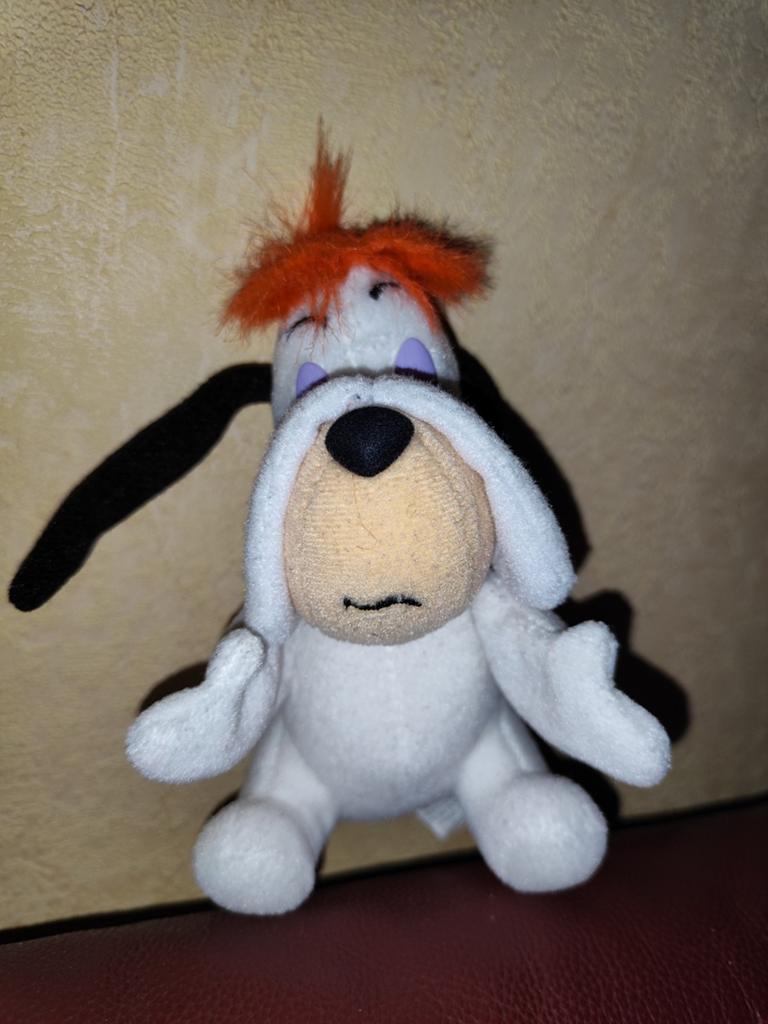 Droopy Hond Knuffel - Vintage Pluche Speelgoed, Gebruikt, Overige merken, Overige karakters, Klein (minder dan 20 cm)