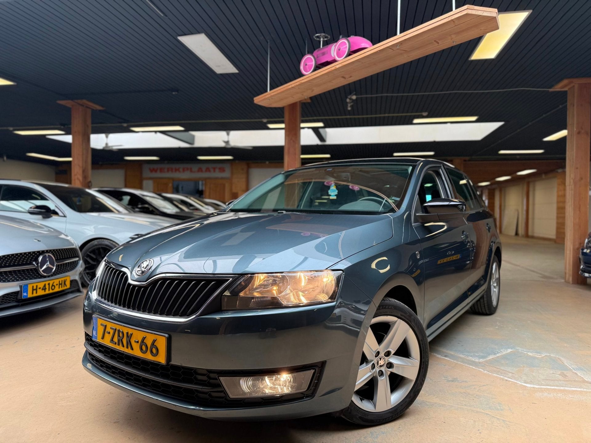 Skoda Rapid Spaceback 1.2 TSI Greentech Style Edition Pano A, Auto's, Skoda, Voorwielaandrijving, Euro 5, 86 pk, 4 cilinders