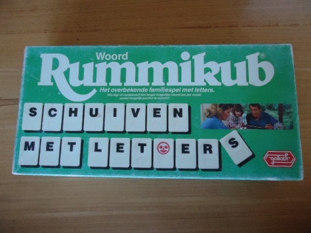 Woord Rummikub, Een of twee spelers, Ophalen of Verzenden, Gebruikt