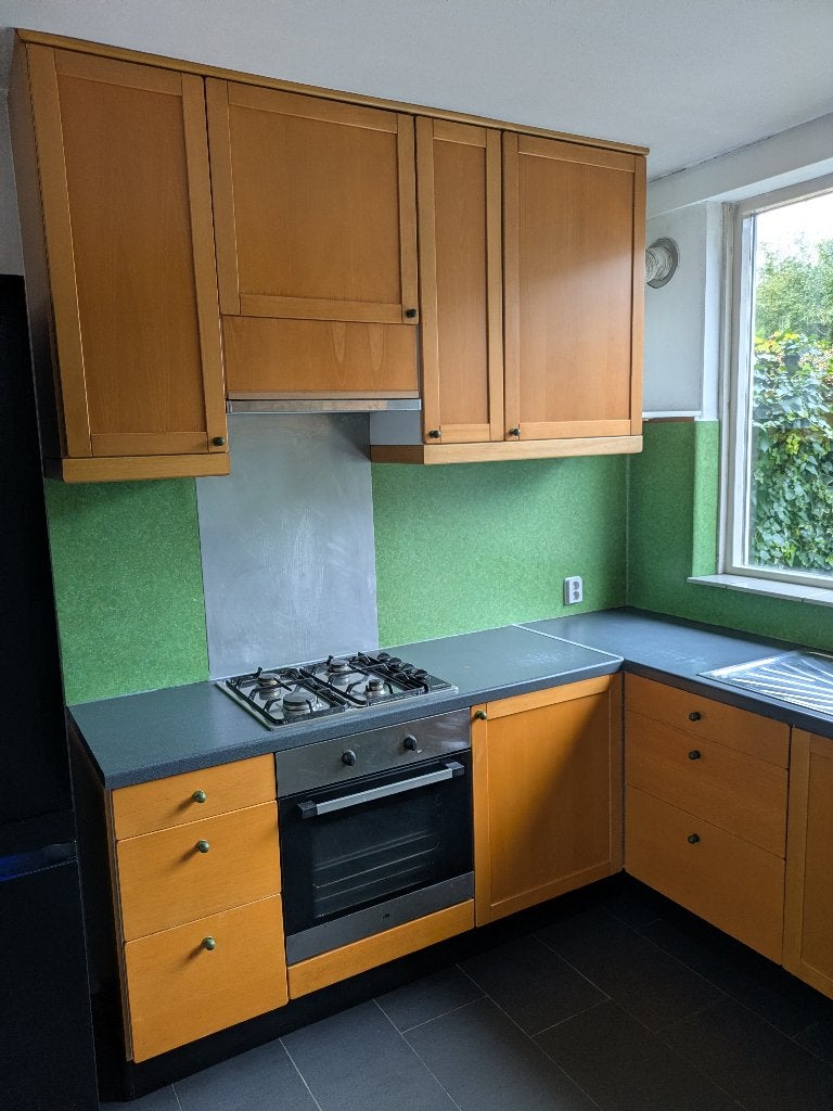 U-vormige keuken te koop – zelf demonteren, Ophalen, Gebruikt, Bruin, U-keuken