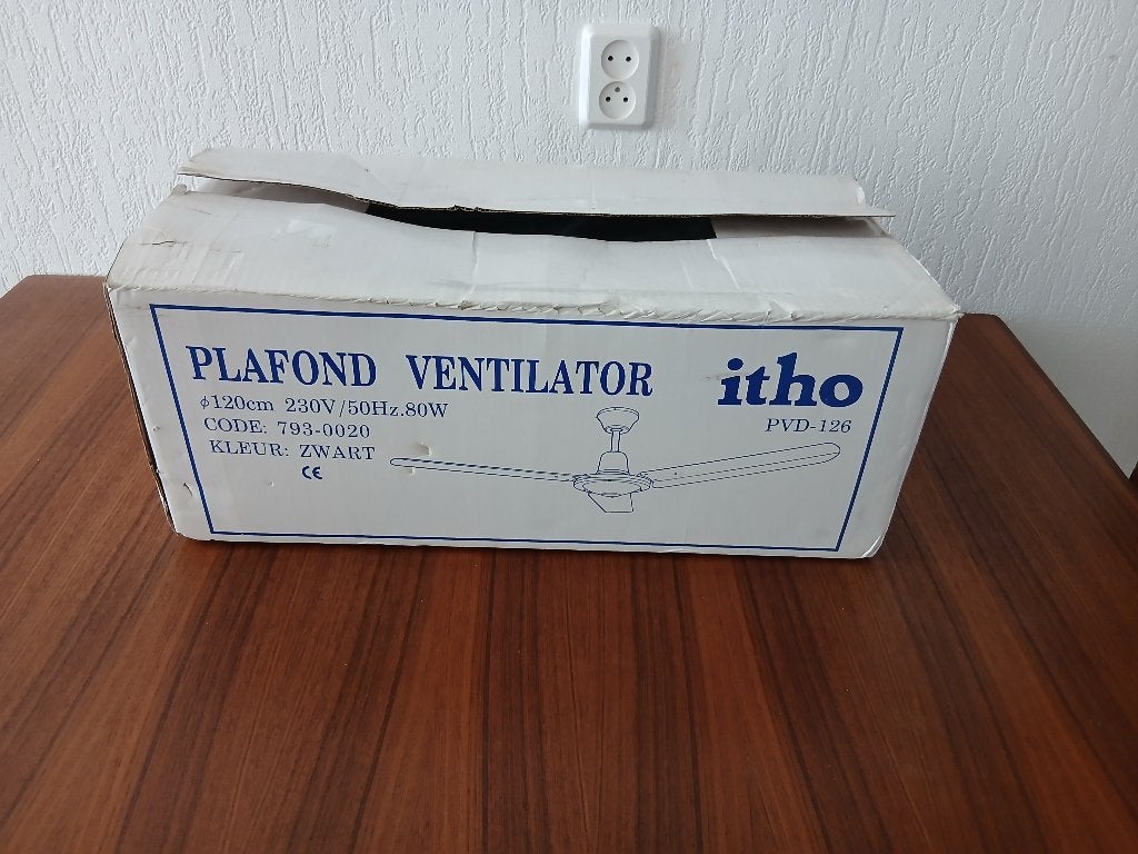 Plafondventilator – Professioneel - Itho Daalderop, Ophalen, Zo goed als nieuw, Plafondventilator