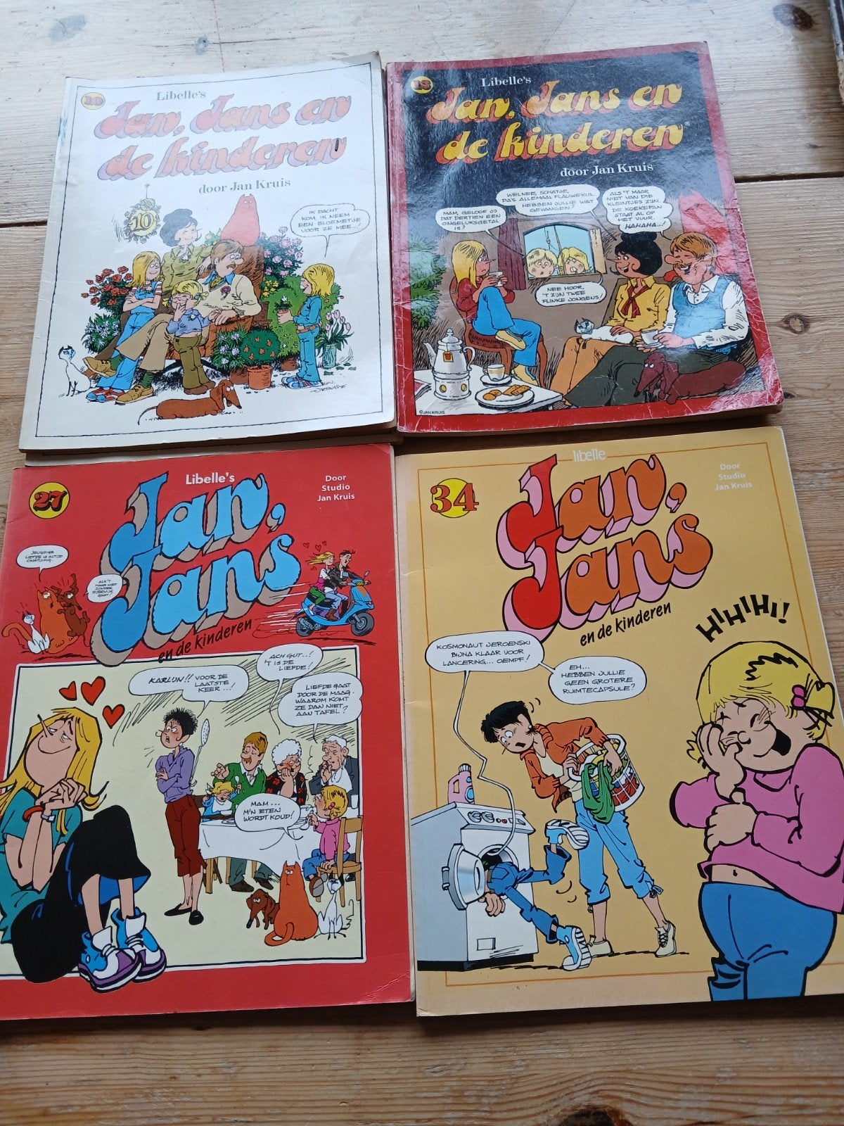 Jan Jans en de kinderen, Meerdere stripboeken, Ophalen of Verzenden, Gelezen