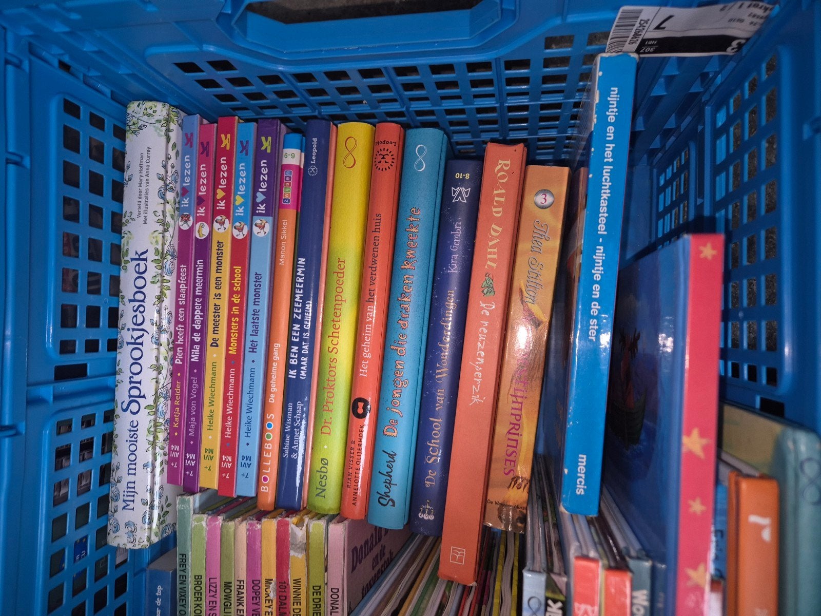 Grote collectie kinderboeken - Diverse titels en auteurs, Ophalen, Gelezen, Diverse auteurs, waaronder Roald Dahl en Vivian den Hollander