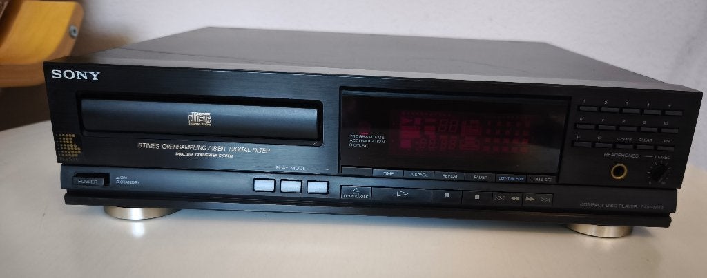 Multibit CD-player Sony CDP-M49 (2xPCM56), Ophalen of Verzenden, Sony