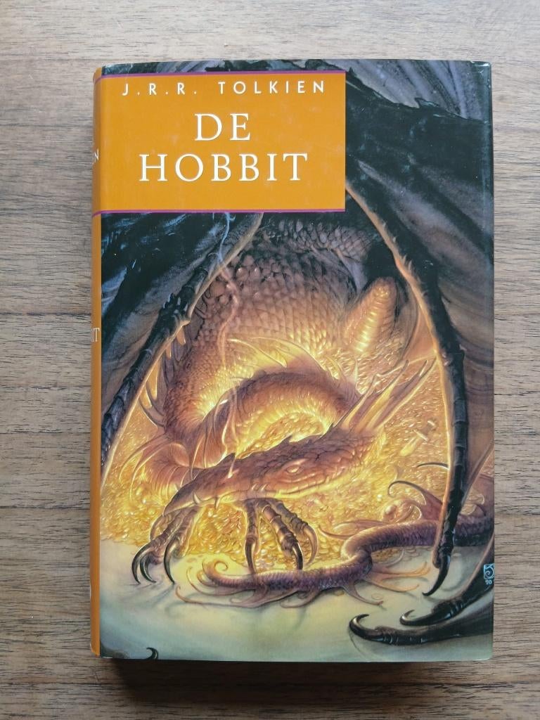 De hobbit door J.R.R. Tolkien (hc), Ophalen of Verzenden, Gelezen, J.R.R. Tolkien