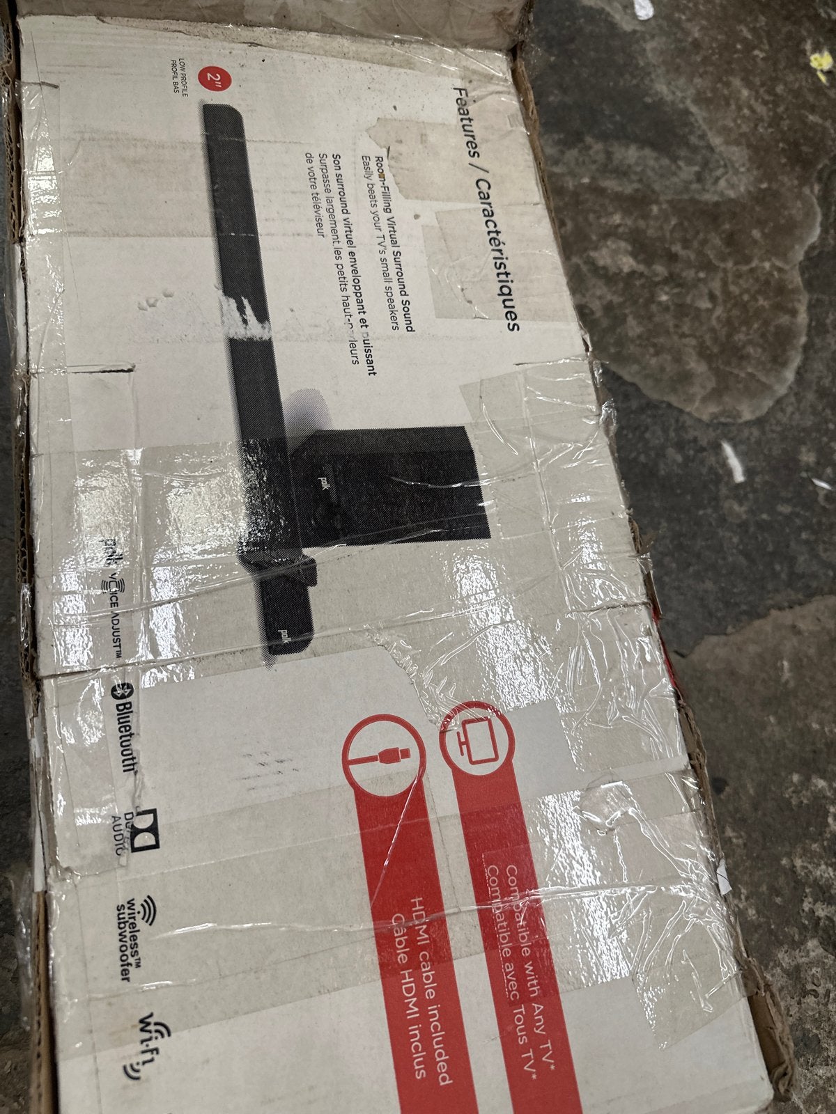 Polk Signa S3 Soundbar met draadloze subwoofer, Ophalen of Verzenden, Zo goed als nieuw, Nvt, Bluetooth