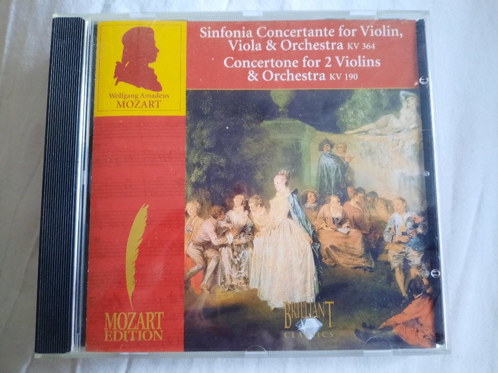 Sinfonia Concertante for Violin, Viola & Orchestra, Ophalen of Verzenden, Romantiek, Zo goed als nieuw, Orkest of Ballet