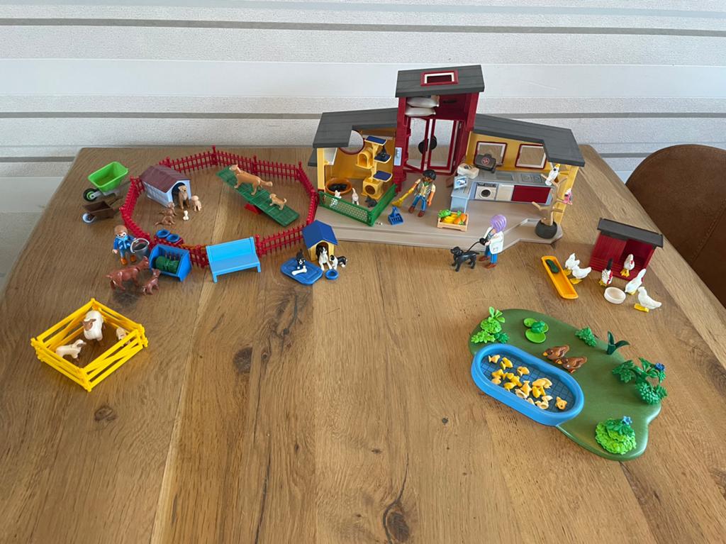 Playmobiel dierenpension, Kinderen en Baby's, Speelgoed | Playmobil, Ophalen, Zo goed als nieuw