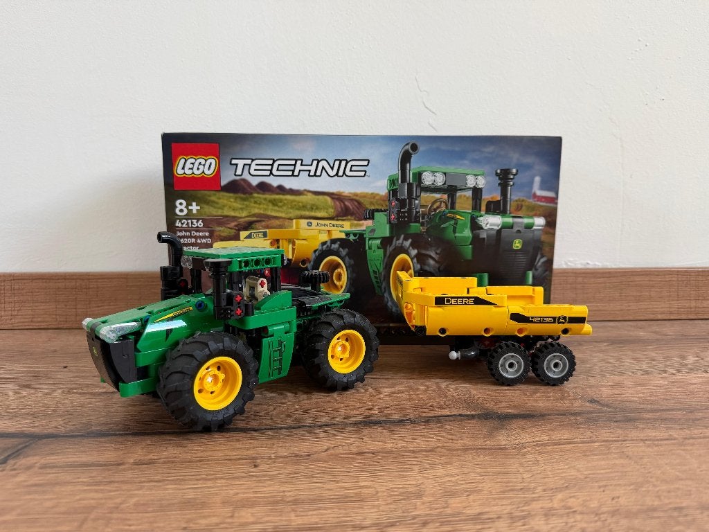 LEGO Technic 42136 John Deere 9620R 4WD Tractor, Ophalen, Lego, Zo goed als nieuw, Technic
