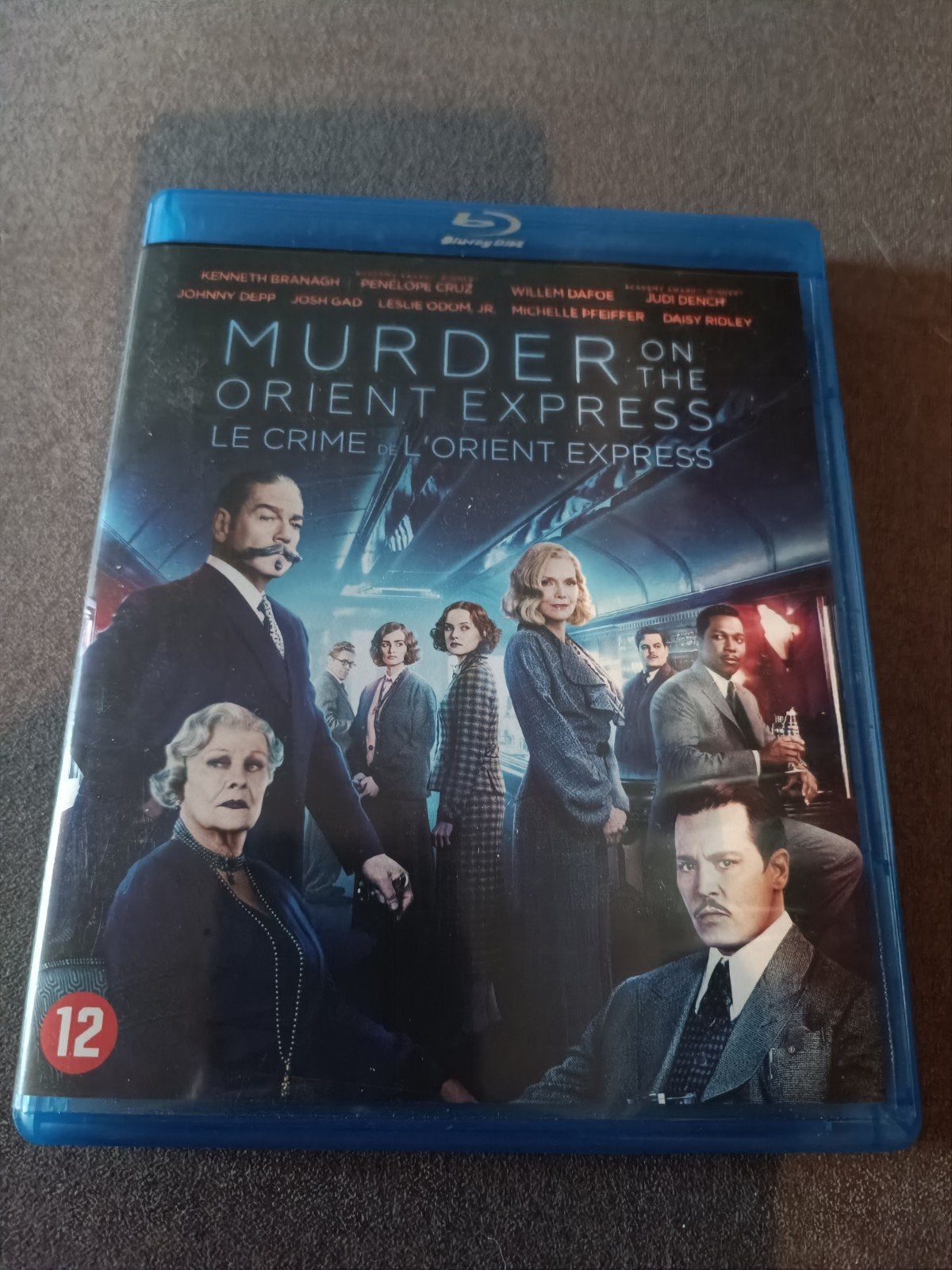 murder on the orient express - bluray, Ophalen of Verzenden, Zo goed als nieuw, Actie