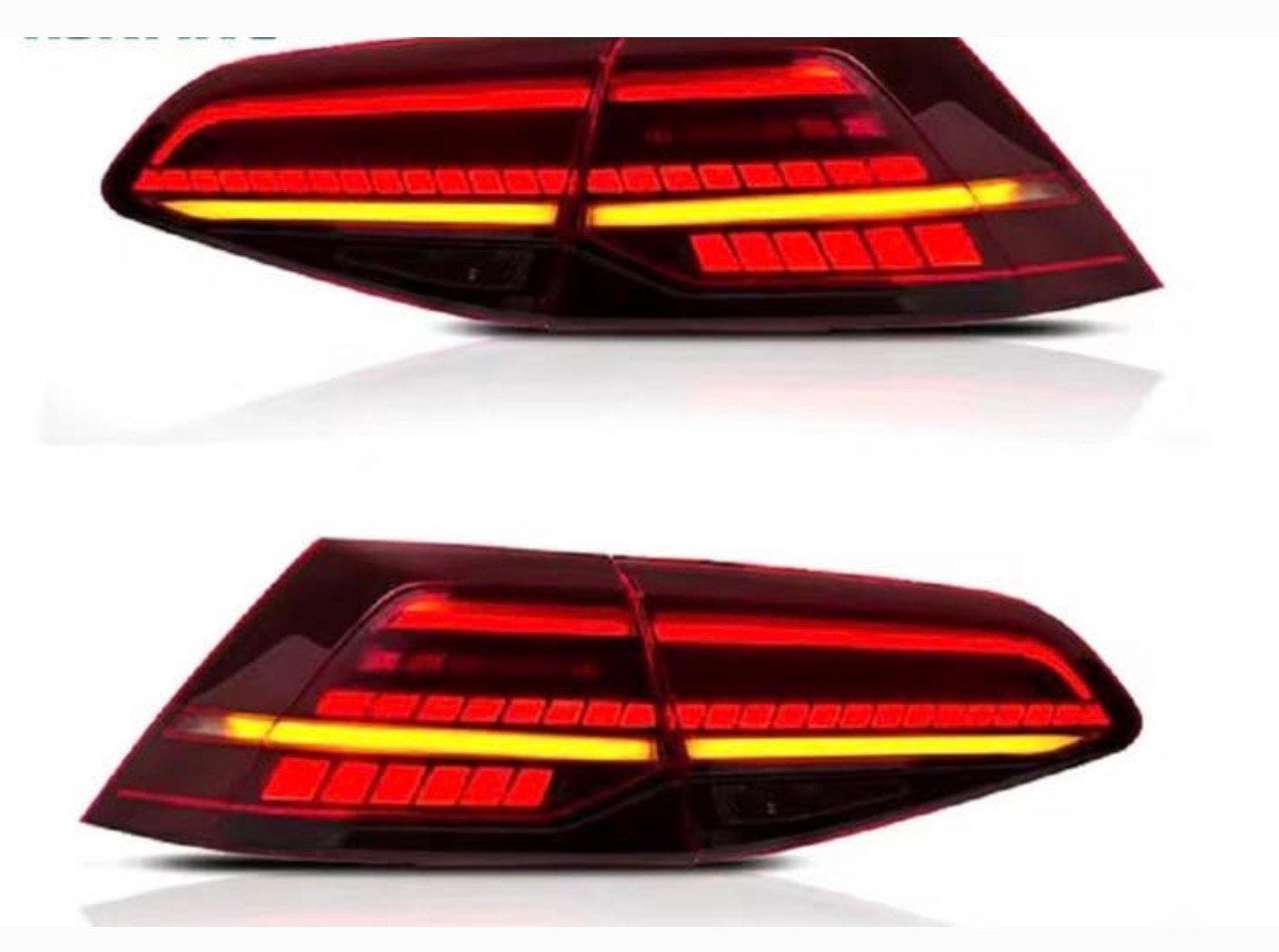 Nieuw golf 7 dynamische achterlichten past op alle golf 7, Auto-onderdelen, Verlichting, Ophalen of Verzenden, Nieuw, Volkswagen