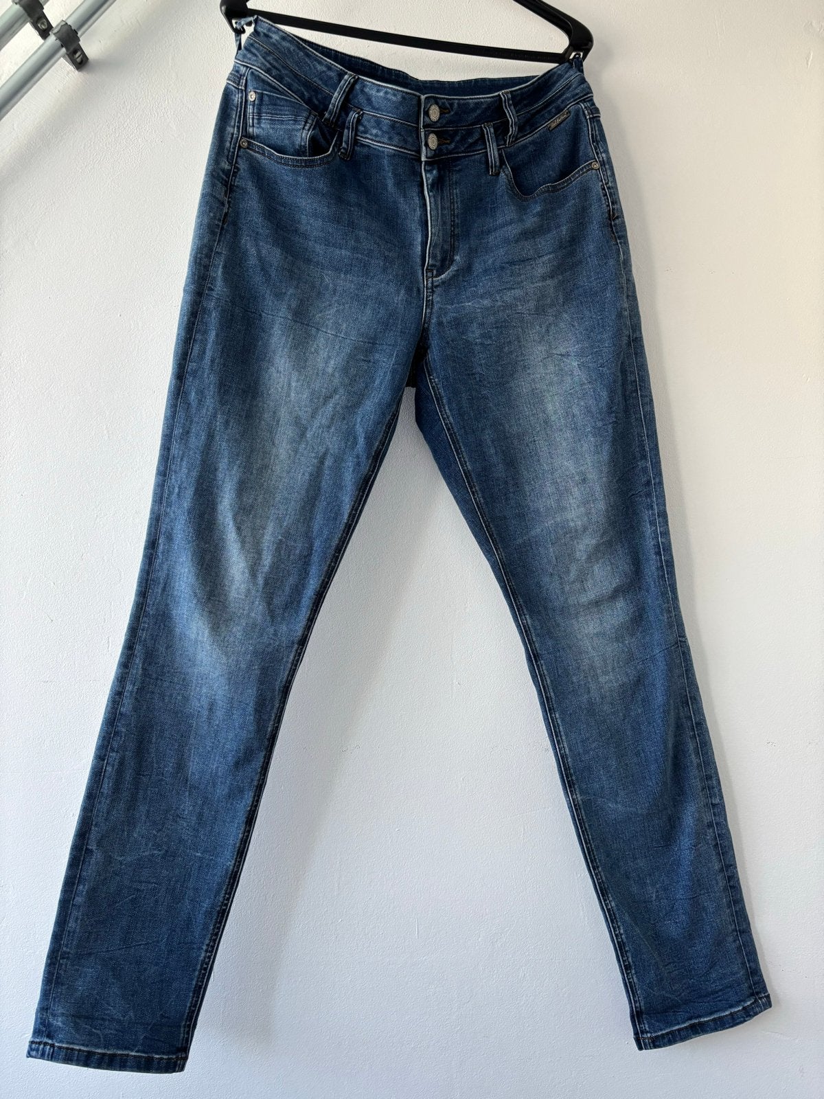 Blauwe Red Button Cathy Jeans - maat 40, Verzenden, Gedragen, Blauw, W30 - W32 (confectie 38/40)