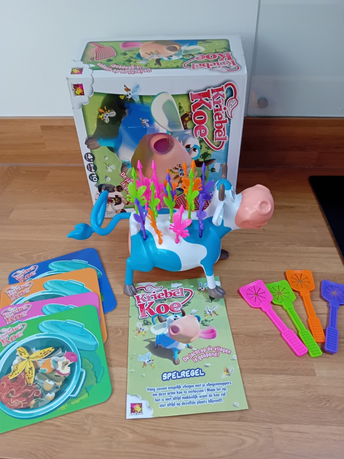 Kriebel Koe spel - Leuk familiespel, Ophalen of Verzenden, Gebruikt, Jongen of Meisje