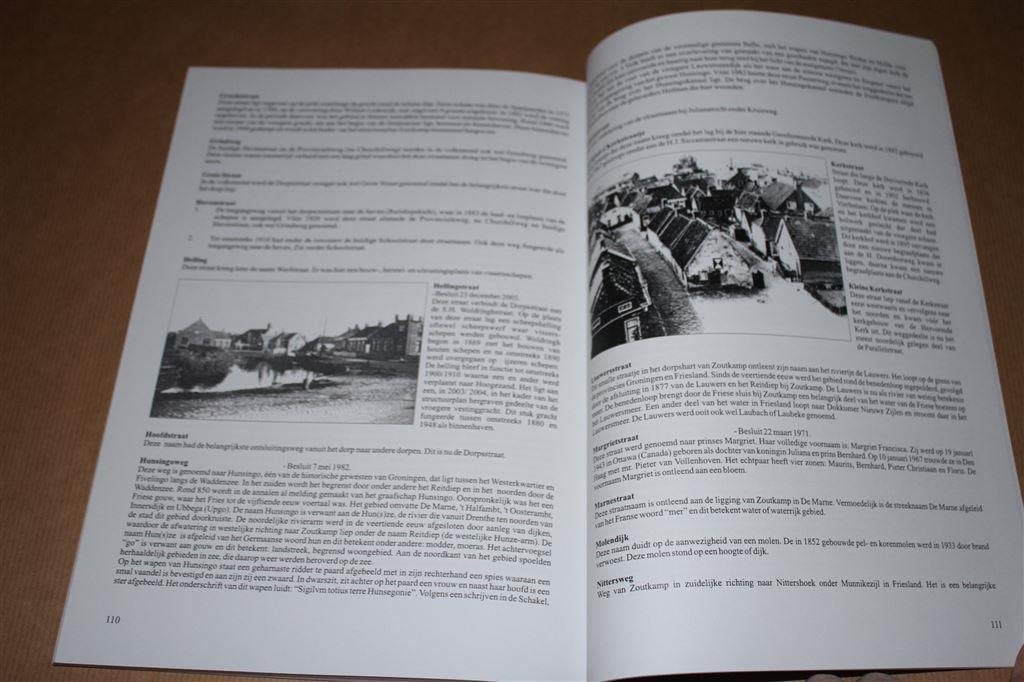 Over wegen in De Marne. Straatnamenboek., Ophalen of Verzenden, Zo goed als nieuw