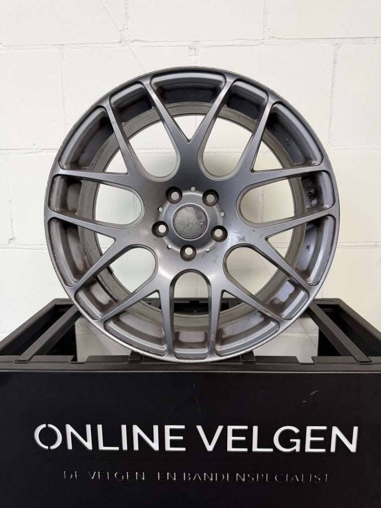 Set 18 inch Romac 5x112 velgen Audi A3 Seat Leon VW Golf, Niet ingevuld, Gebruikt, Niet ingevuld, Niet ingevuld