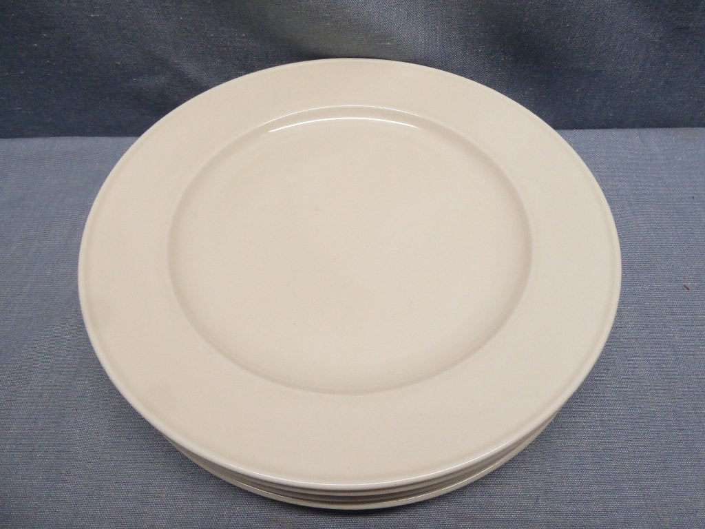 Platte borden | diameter 25,5 cm | 4 stuks | i.z.g.s., Overige merken, Ophalen of Verzenden, Zo goed als nieuw, Bord(en)