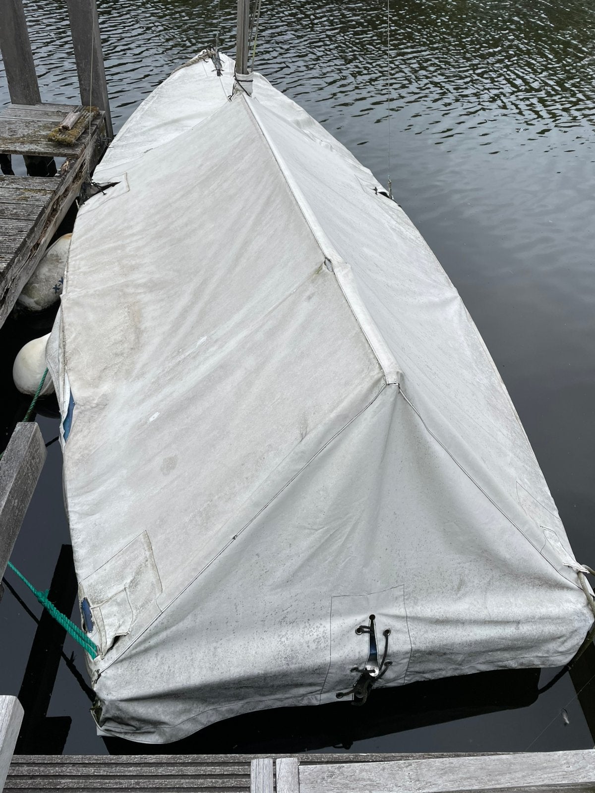 GRATIS, Watersport en Boten, Zeilen en Zeiltoebehoren, Ophalen, Gebruikt, 3 tot 6 meter, Minder dan 15 m²