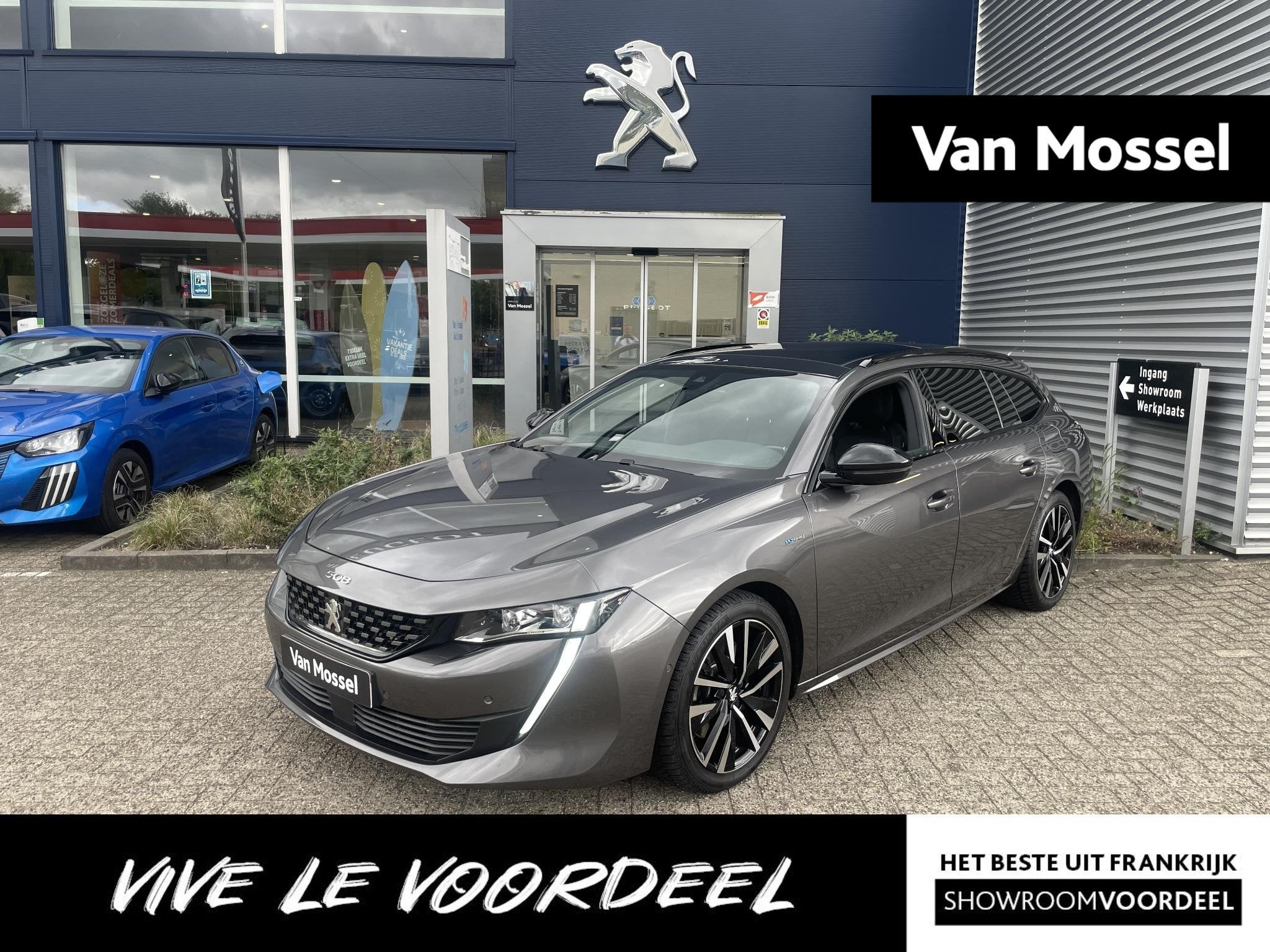 Peugeot 508 SW 1.6 HYbrid 225 GT, Auto's, Gebruikt, Euro 6, 4 cilinders, Hybride Elektrisch/Benzine