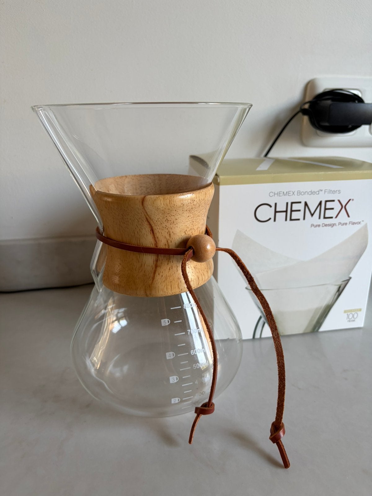 Foto 3 van Chemex koffiemaker pour over slow coffee