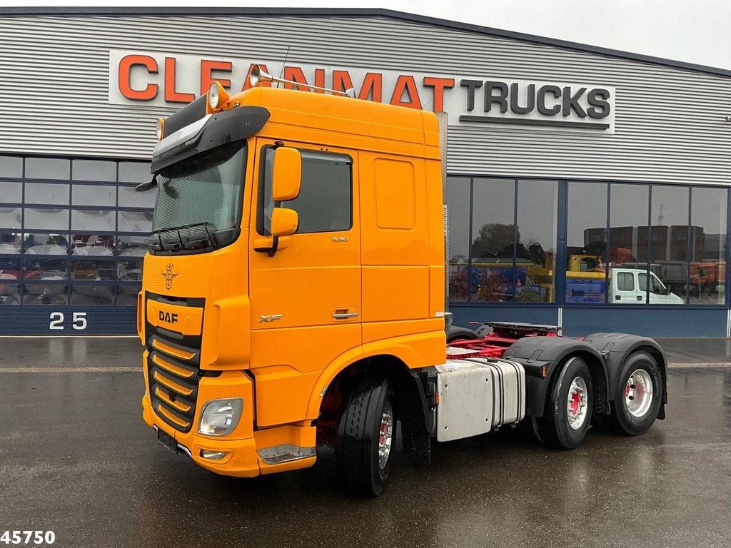 DAF FTG XF 530 6x2 Euro 6 ZF Intarder Kiphydrauliek, Euro 6, 2 stoelen, DAF, Te koop