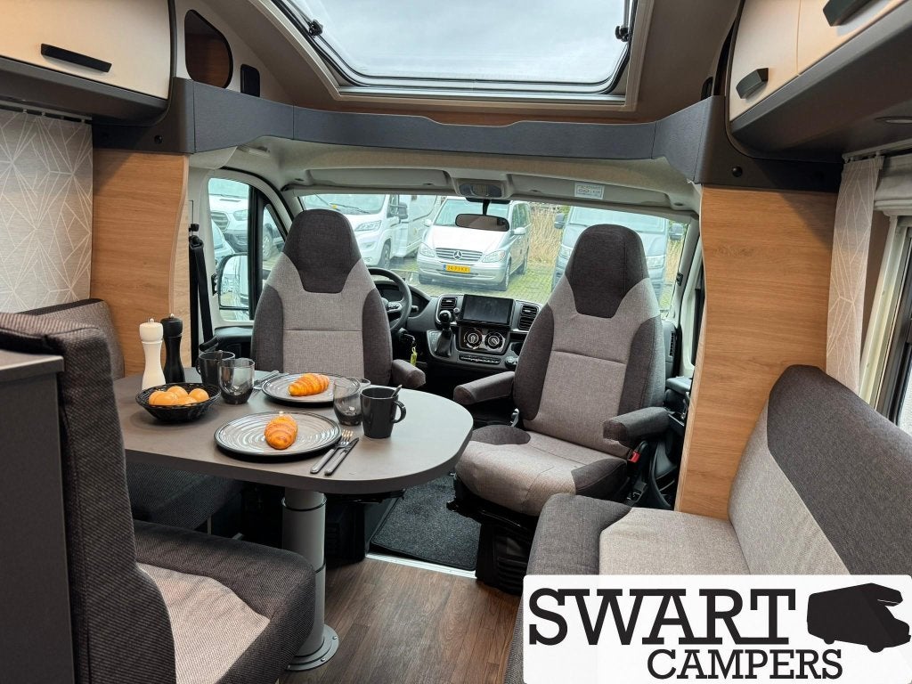 Knaus L!ve Ti 650 MF Platinum Selection, Fransbed, AUTOMAAT, Caravans en Kamperen, Campers, Automaat, Luifel, Standaard zit, Fiat