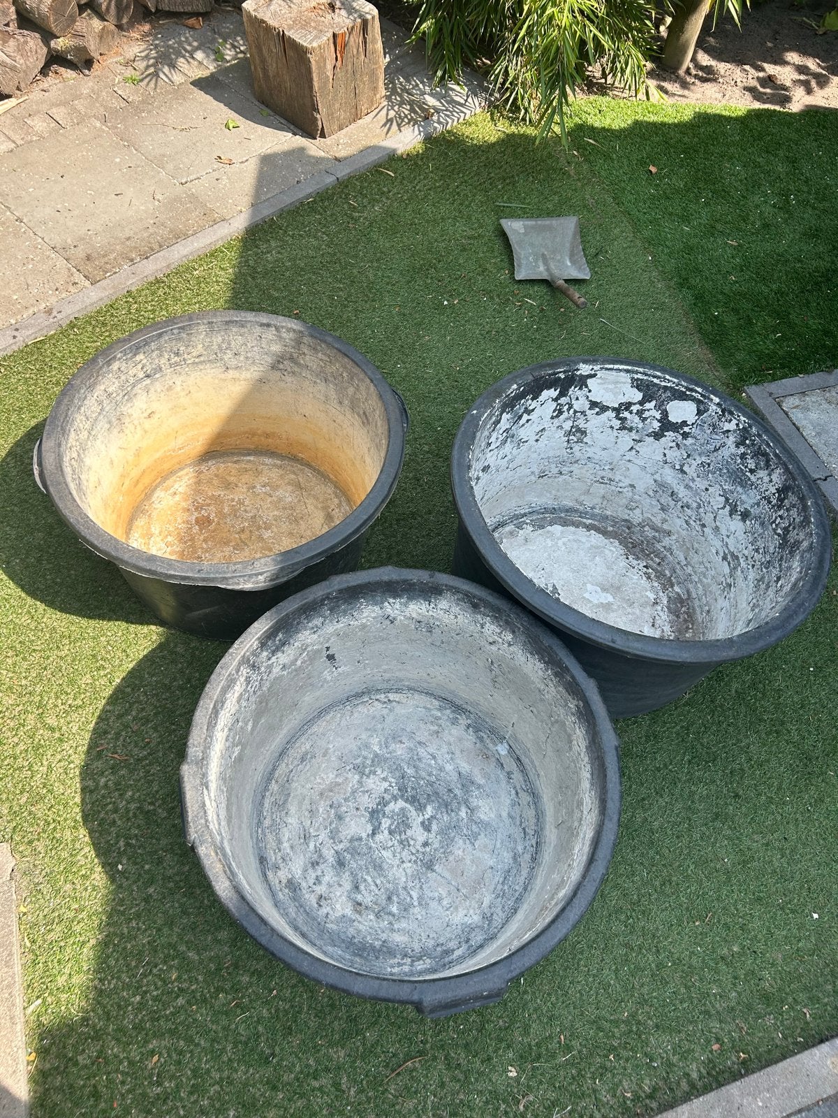 3 Gebruikte speciekuipen - Diameter 55 cm, Ophalen, Gebruikt