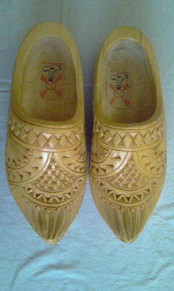 Originele handgemaakte houten klompen – maat 40, Klompen, Nieuw, Ophalen of Verzenden, Dutch Clogs