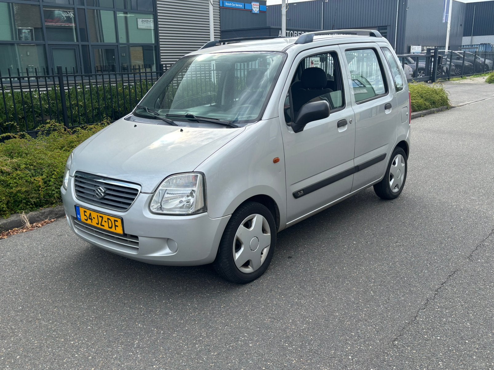 Suzuki Wagon R+ 1.3 AUT 2002 Grijs nieuwe apk, Auto's, Suzuki, Bedrijf, Wagon R+, ABS, Airbags, Centrale vergrendeling, Elektrische ramen