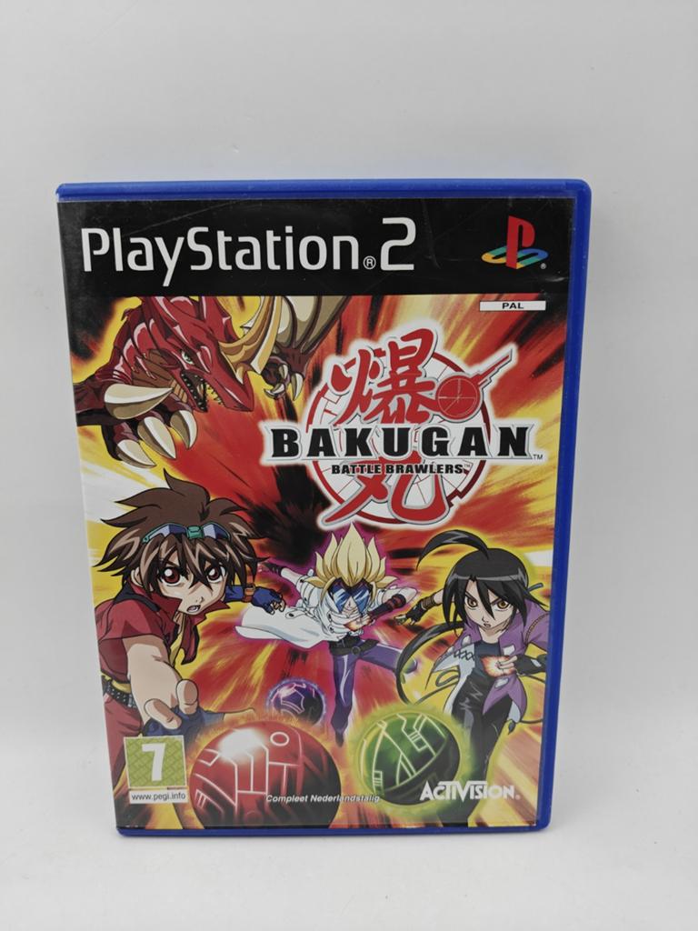 Bakugan Battle Brawlers PS2, Spelcomputers en Games, Games | Sony PlayStation 2, Gebruikt, Vechten, 1 speler, Vanaf 7 jaar, Ophalen of Verzenden