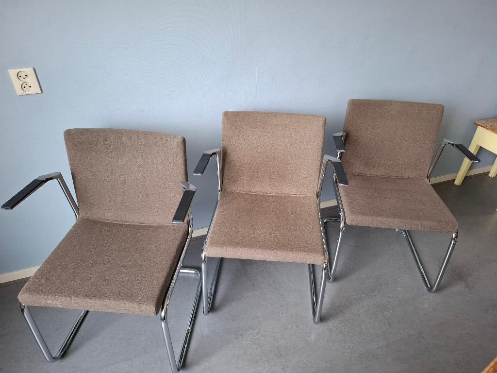 Artifort Maxx (eetkamer)stoelen, Huis en Inrichting, Stoelen, Ophalen, Gebruikt, Design, Drie