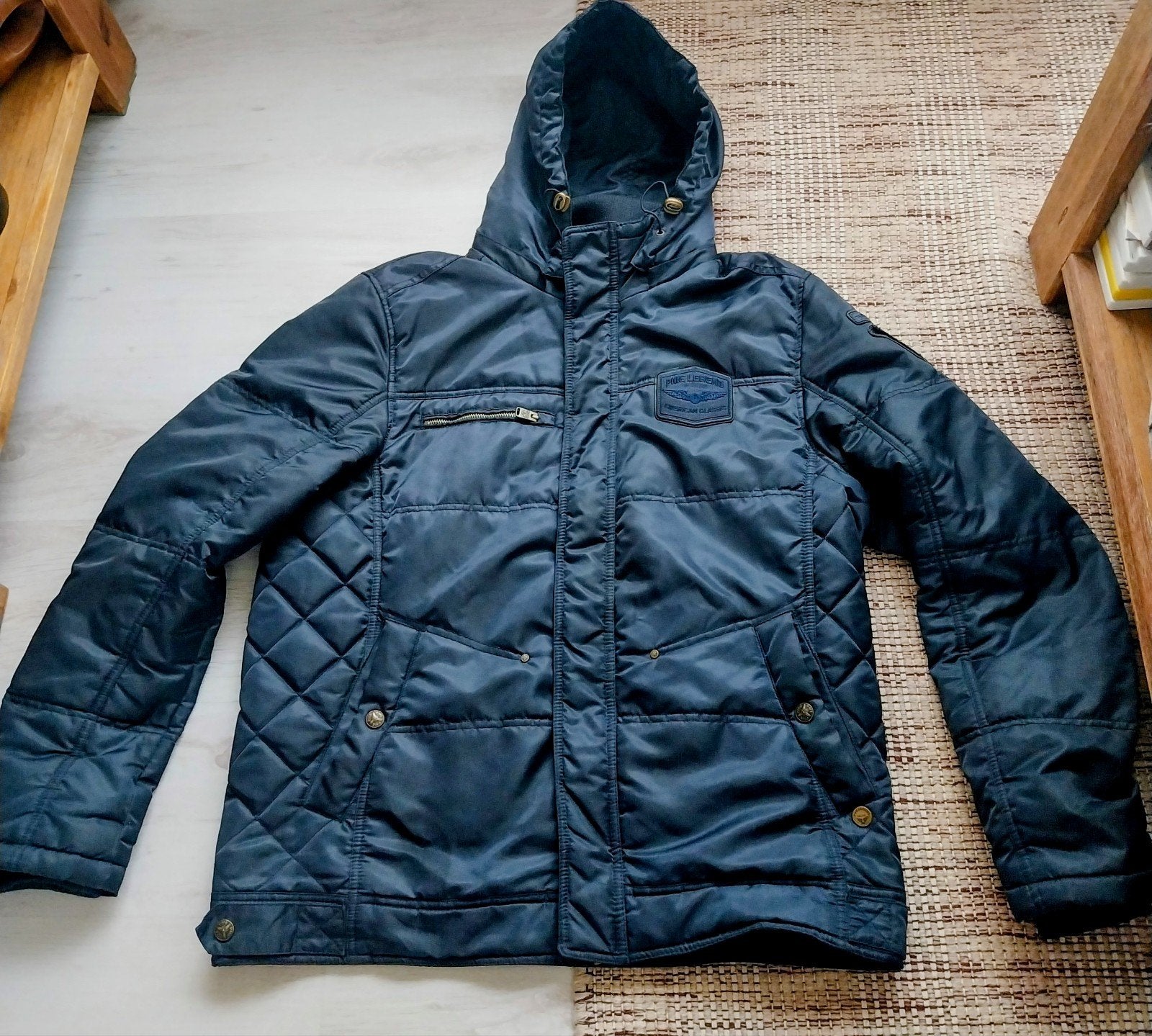 PME Legend winterjas donker blauw 2xl, Blauw, Maat 56/58 (XL), Ophalen of Verzenden, PME Legend