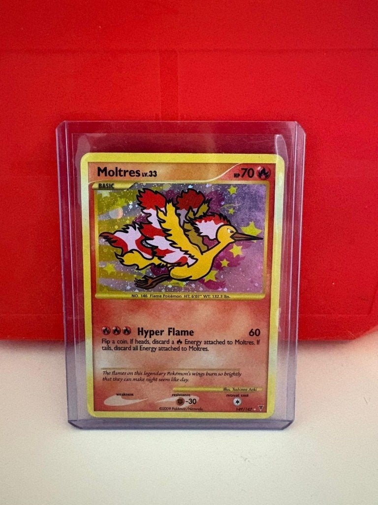 Moltres - 149/147 - Secret Rare Holo - Supreme Victors LP, Ophalen of Verzenden, Zo goed als nieuw, Losse kaart, Foil