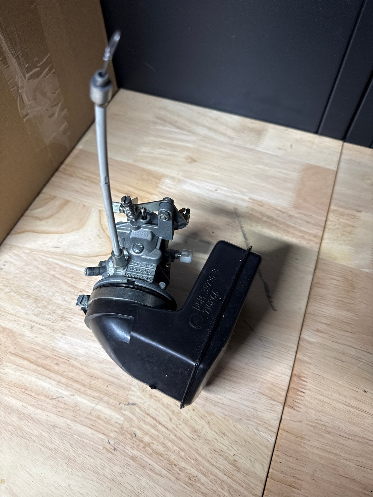 Delortho SHBC 19/19E Carburateur/vespa pk50/v50, Ophalen of Verzenden, Gebruikt, Carburateur