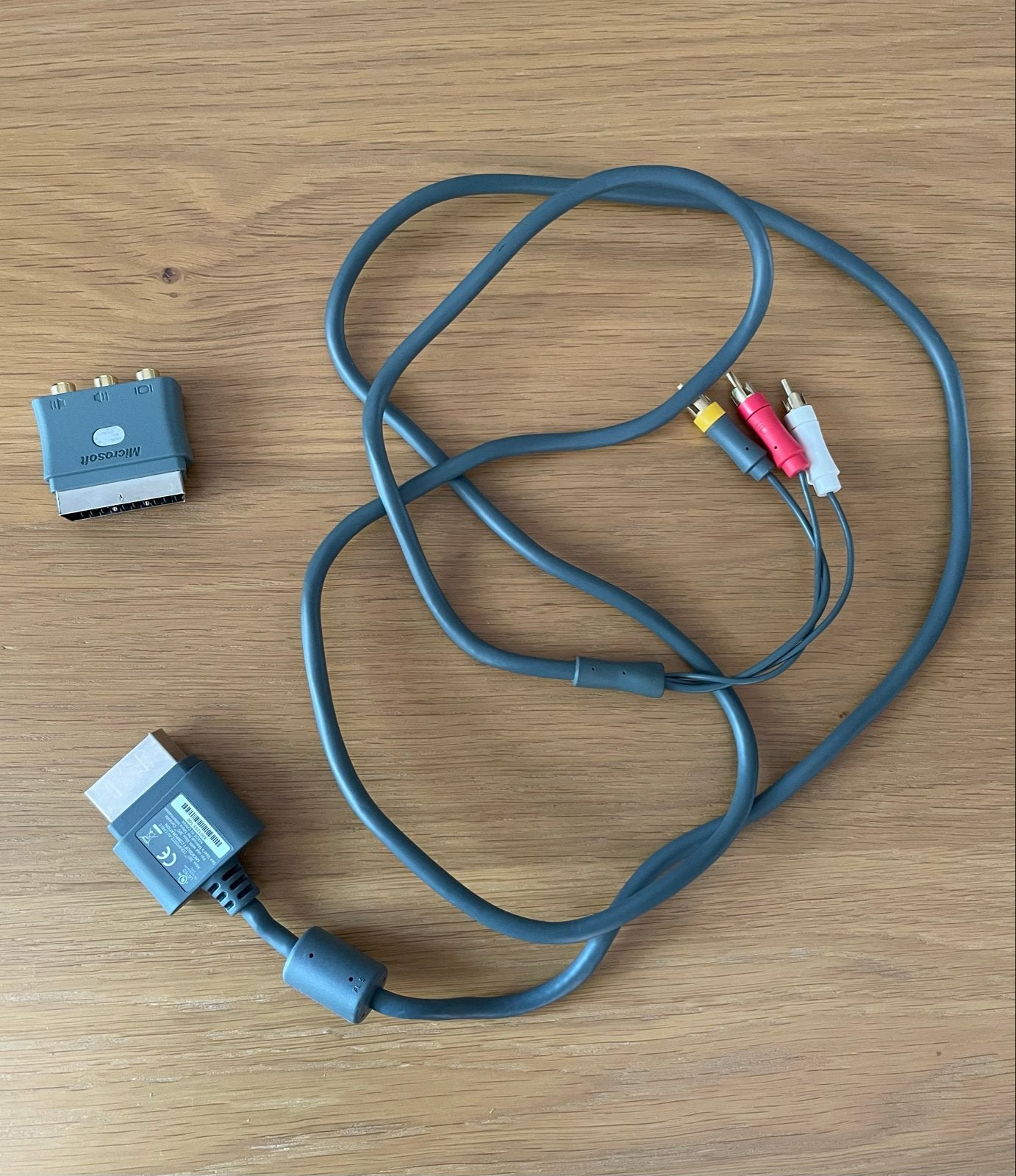 Originele Xbox 360 kabel met SCART converter, Ophalen, Gebruikt