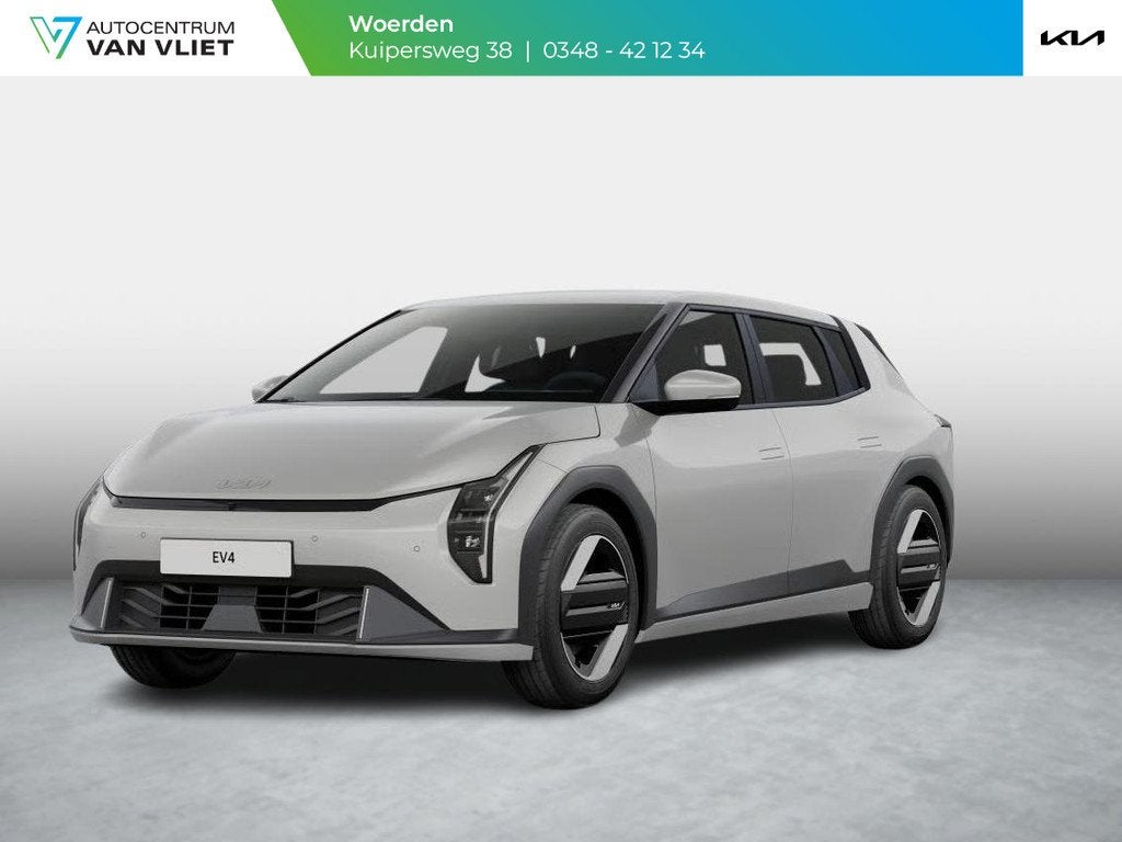 Kia EV4 Plus Advanced 81.4 kWh | Schuif/kantel | Stoel/Stuur, 81 kWh, 510 min, 594 km, Adaptive Cruise Control