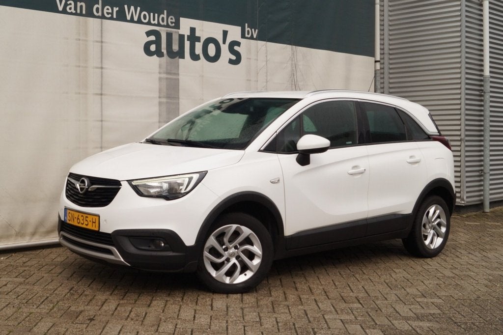 Opel Crossland X 1.2 Turbo 110pk Innovation -NAVI-ECC-PDC-, Auto's, Dealer onderhouden, Gebruikt, Euro 6, 1199 cc