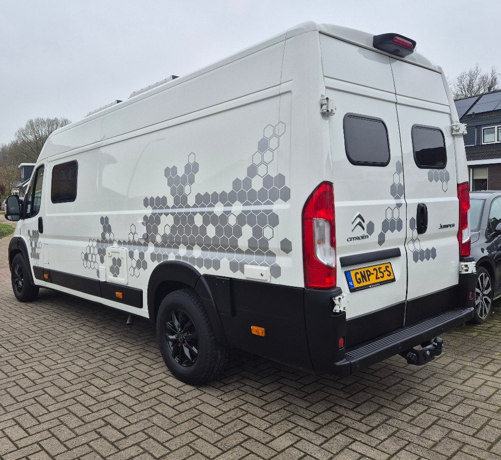 Camper, Buscamper Citroën Jumper 140 pk, L4-H2 – Off-grid, Caravans en Kamperen, Overige merken, Buscamper of Camperbus, Tot en met 2