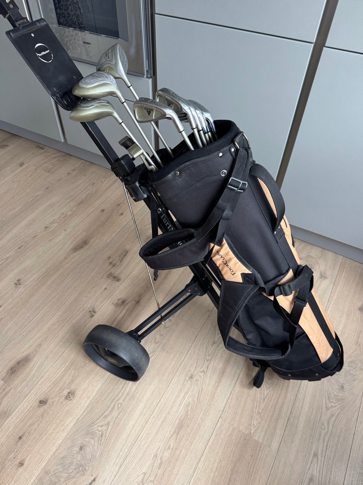 Complete golfset ladies  (rechtshandig) met draagtas., Ophalen, Gebruikt, Set, Overige merken