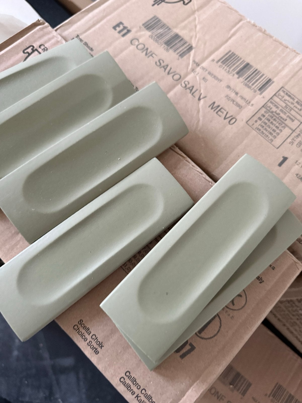 Marazzi wandtegels - Salvia groen (ca. 4,5m²) 7 Dozen, Ophalen, Nieuw, Minder dan 20 cm, 20 tot 40 cm