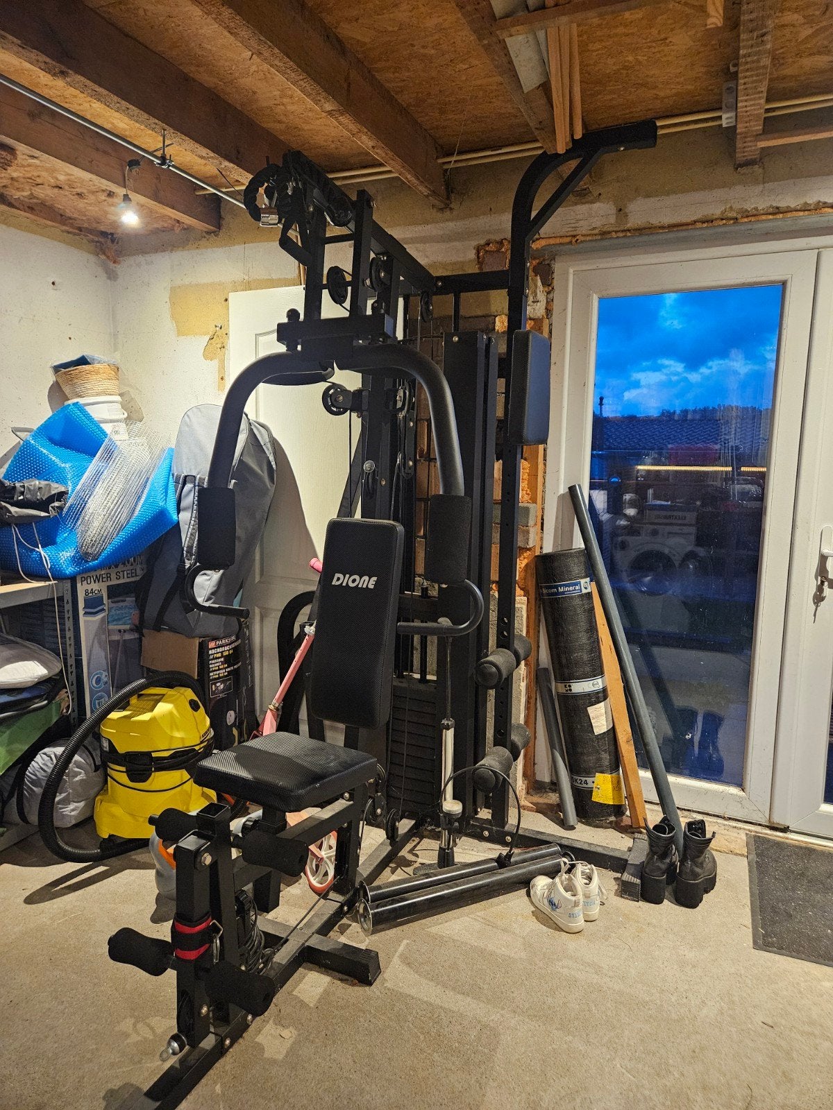 dione krachtstation home gym trainer, Ophalen, Gebruikt, Benen, Krachtstation