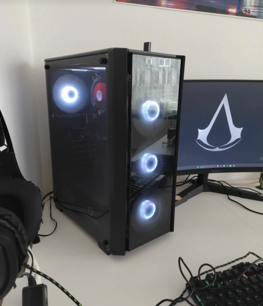 ASUS Desktop PC met i5-3470, GT 730, 8GB RAM, 224GB opslag, Verzenden, 8 GB, ASUS, Intel Core i5-3470